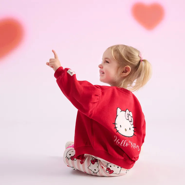 Cool Club, Jegginsy dziewczęce, różowe, Hello Kitty