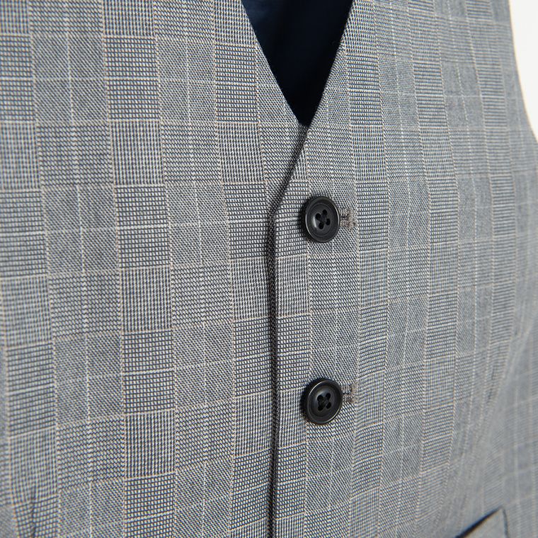 Cool Club, Kamizelka chłopięca, niebiesko-szara