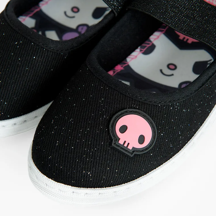 Cool Club, Kapcie dziewczęce, czarne, Kuromi