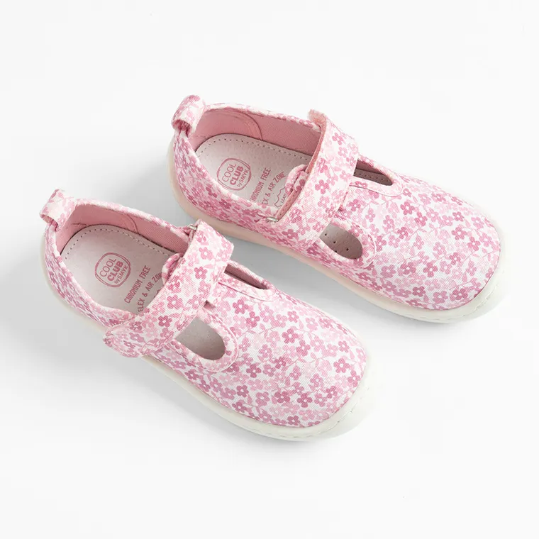 Cool Club, Kapcie dziewczęce, różowe, Zdrowa Stopa, Comfort-Fit