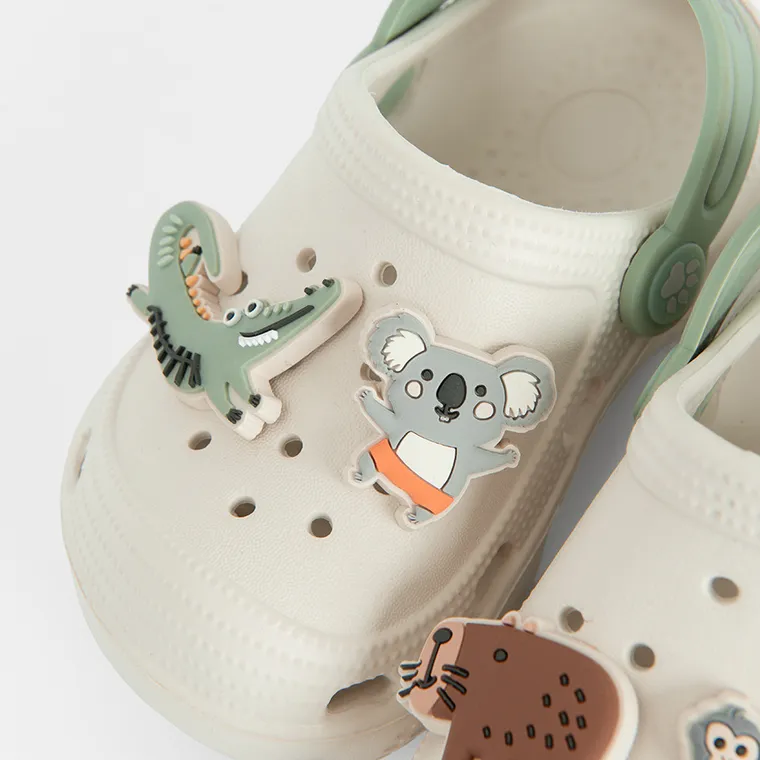 Cool Club, Klapki chłopięce, beżowe