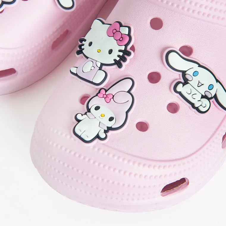 Cool Club, Klapki dziewczęce, różowe, Hello Kitty and Friends