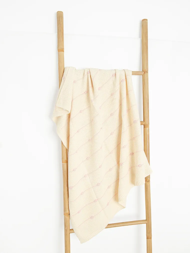 Cool Club, Koc dziewczęcy, ecru, 80-100 cm