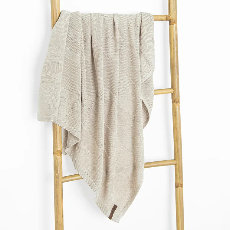 Cool Club, Koc niemowlęcy, bambusowy, 80-100 cm, beżowy