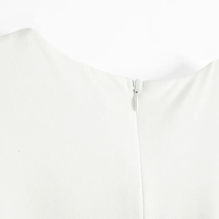 Cool Club, Kombinezon dziewczęcy bez rękawów, biały