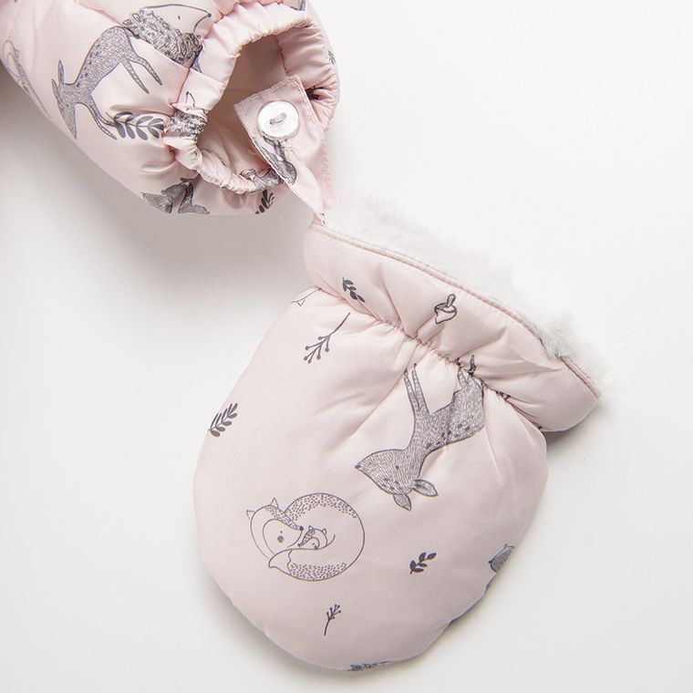 Cool Club, Kombinezon dziewczęcy z kapturem, różowy