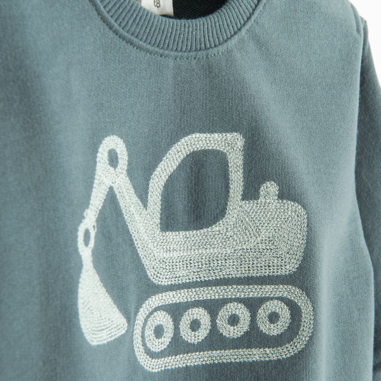 Cool Club, Komplet chłopięcy, Bluza, Legginsy, prążkowane, mix