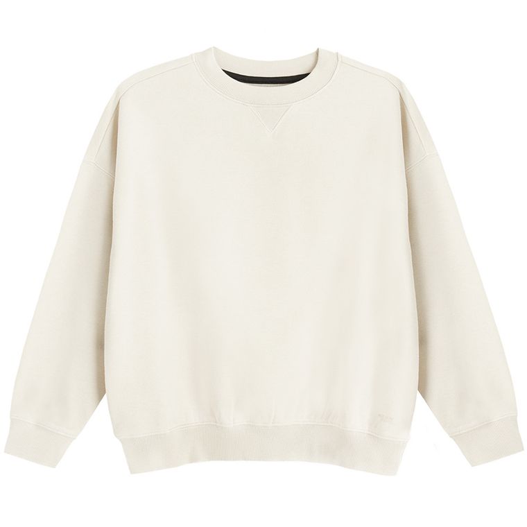 Cool Club, Komplet chłopięcy, Bluza ocieplana, Szorty, beżowy