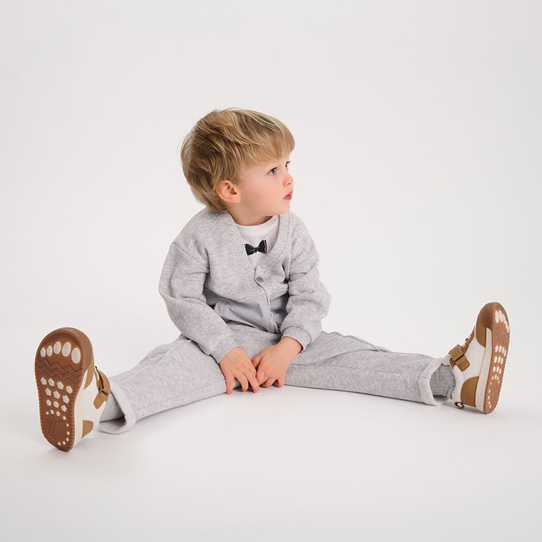 Cool Club, Komplet chłopięcy, Bluza, rozpinana, T-shirt, Spodnie dresowe, mix