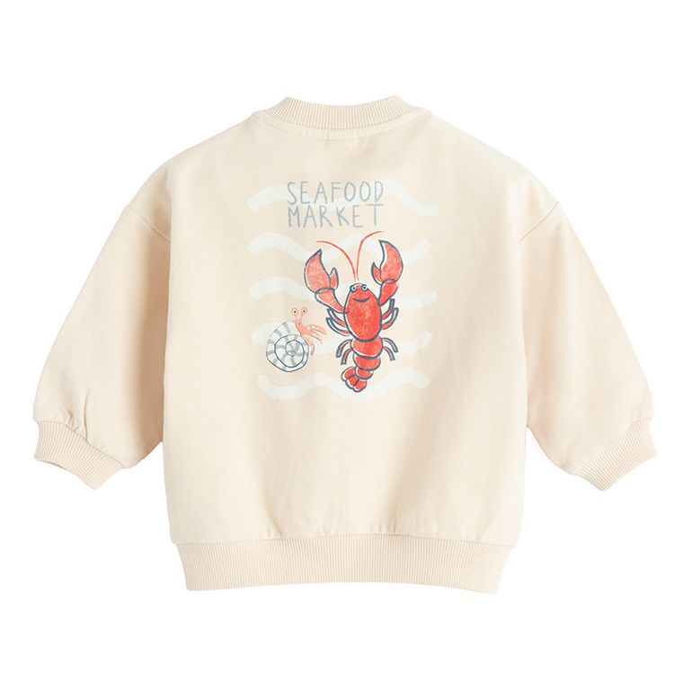 Cool Club, Komplet chłopięcy, Bluza, Spodnie muślinowe, mix