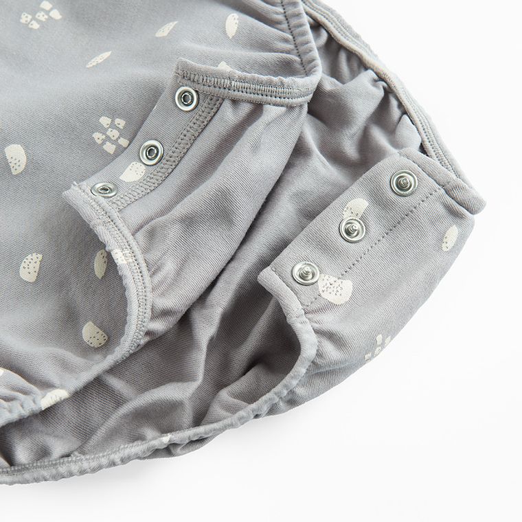 Cool Club, Komplet chłopięcy, Body bez rękawów, Kapelusz, szary