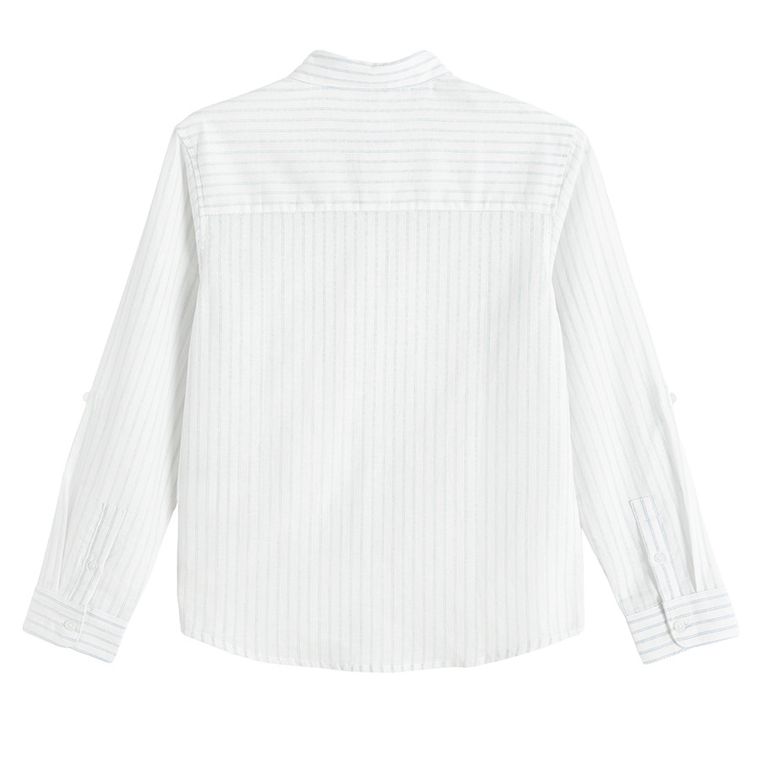 Cool Club, Komplet chłopięcy, Koszula z długim rękawem, z lnem, Szorty, mix