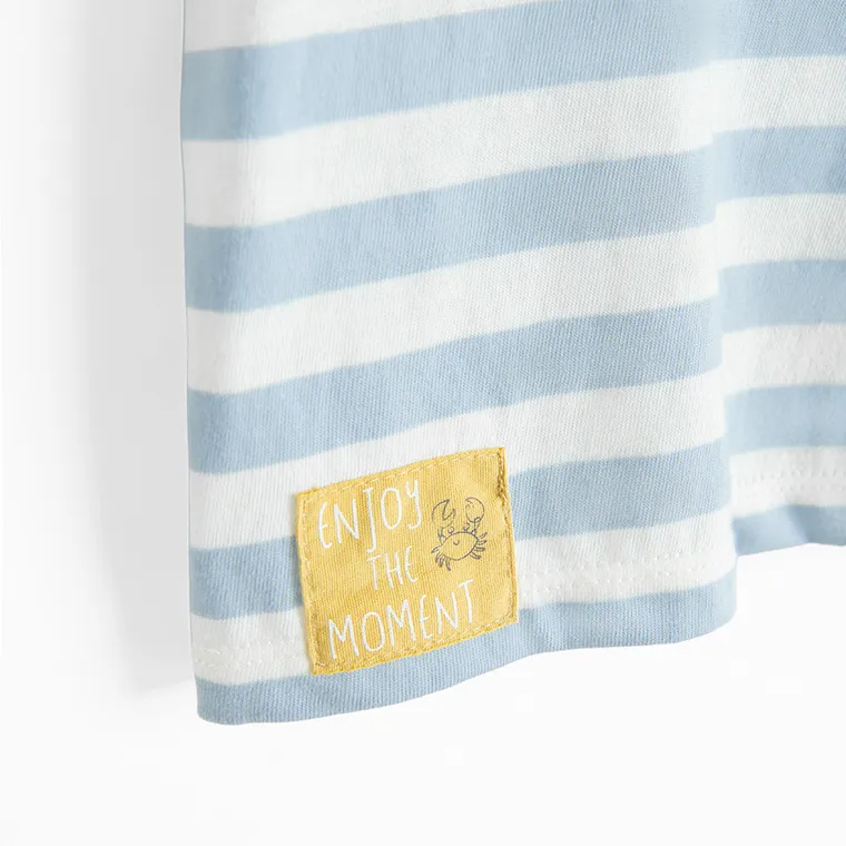 Cool Club, Komplet chłopięcy, T-shirt, Spodnie materiałowe, mix