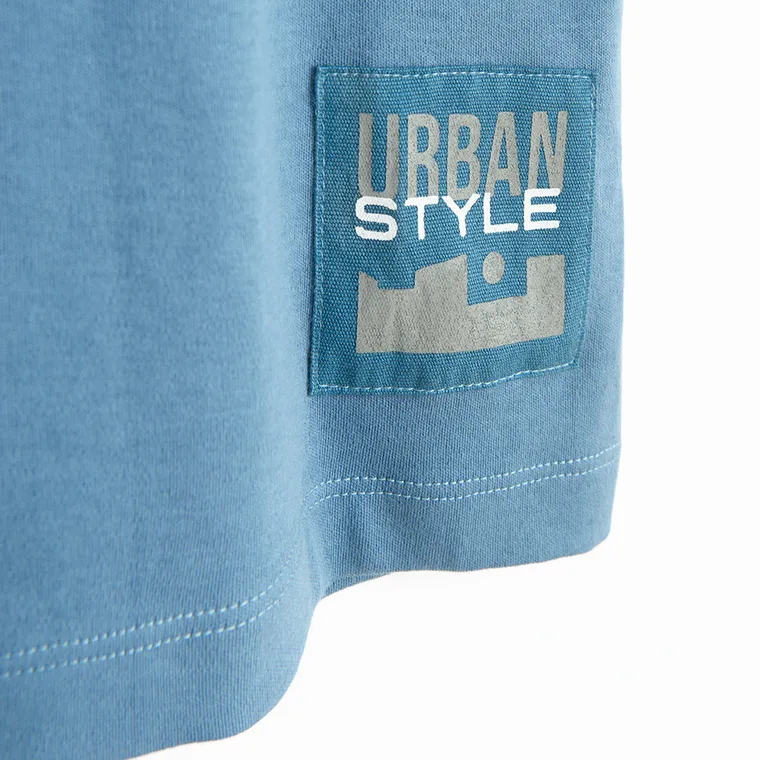 Cool Club, Komplet chłopięcy, T-shirt, Szorty, granatowy