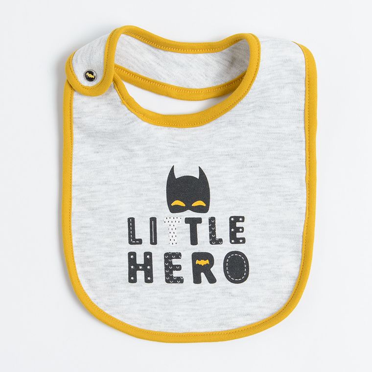 Cool Club, Komplet dziecięcy, Body z krótkim rękawem, Śpiochy, Półśpiochy, Czapka, Śliniak, Koc, mix, Batman