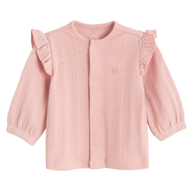 Cool Club, Komplet dziewczęcy 6-częściowy z torbą, biało-różowy