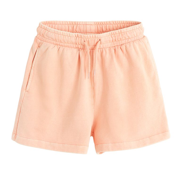 Cool Club, Komplet dziewczęcy, Bluza, Szorty, brzoskwiniowy