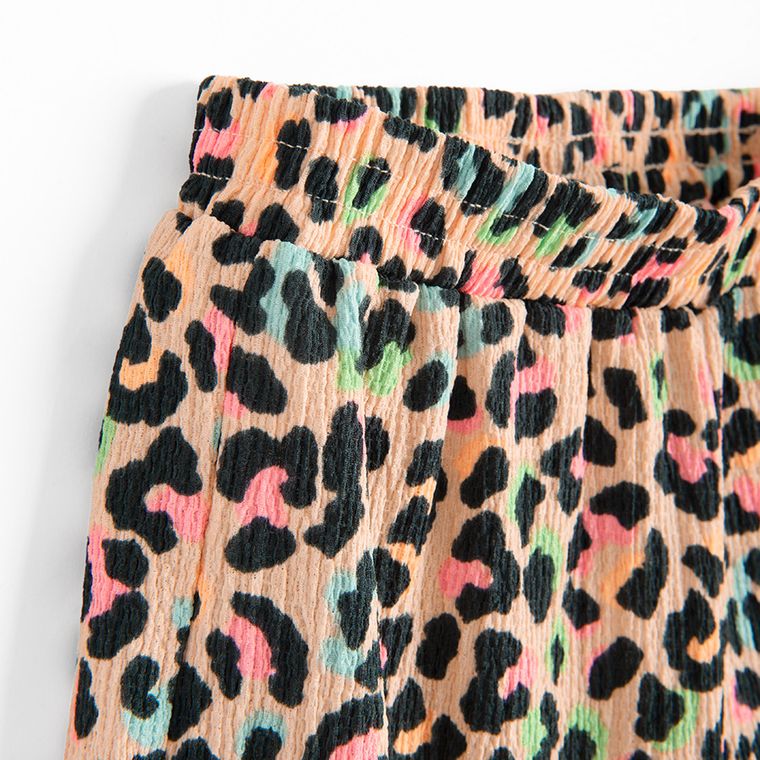 Cool Club, Komplet dziewczęcy, Bluzka bez rękawów, Spodnie materiałowe, wide, pomarańczowy