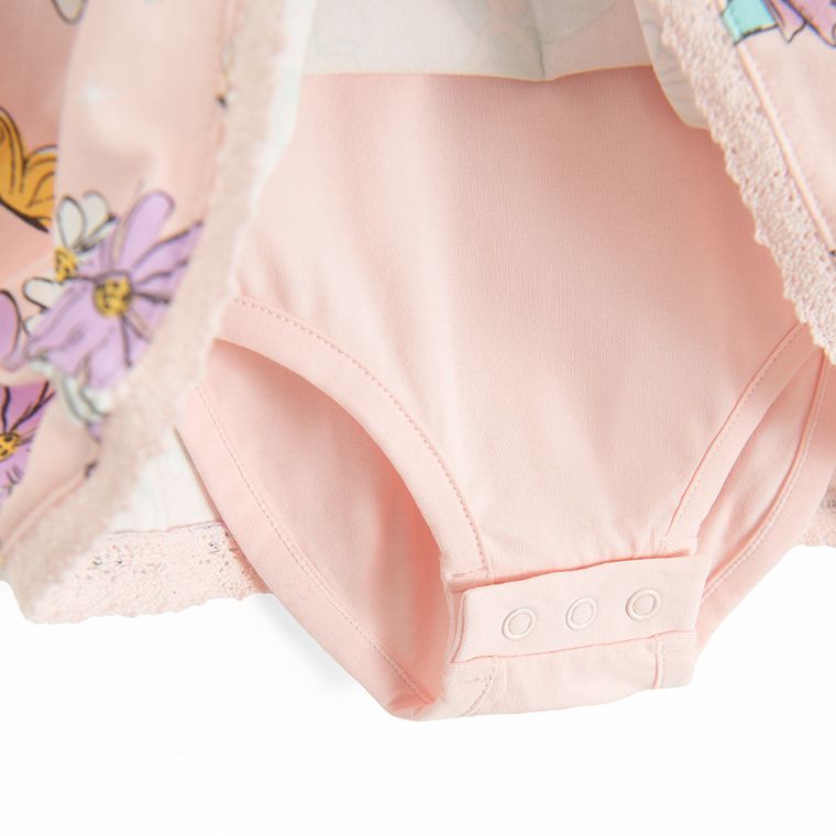 Cool Club, Komplet dziewczęcy, Body sukienka z długim rękawem, Legginsy, mix, Dzwoneczek