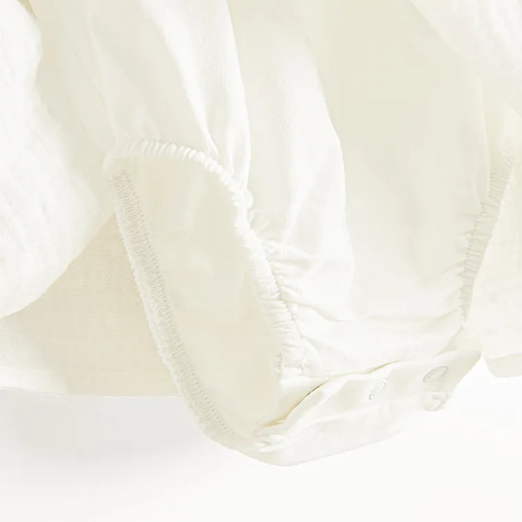 Cool Club, Komplet dziewczęcy, Body sukienka z krótkim rękawem, Kapelusz, muślin, biały