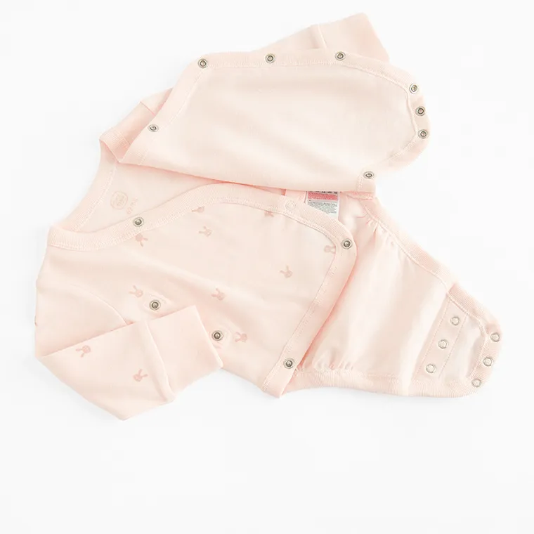 Cool Club, Komplet dziewczęcy, Body z długim rękawem, Półśpiochy, różowy