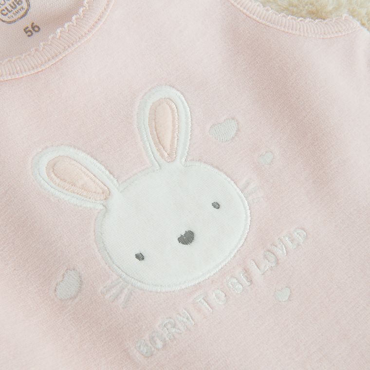 Cool Club, Komplet dziewczęcy, Body z długim rękawem, Śpiochy, mix