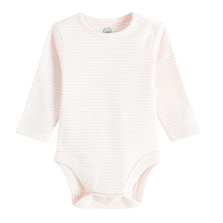 Cool Club, Komplet dziewczęcy, Body z długim rękawem, Spodnie ogrodniczki, mix