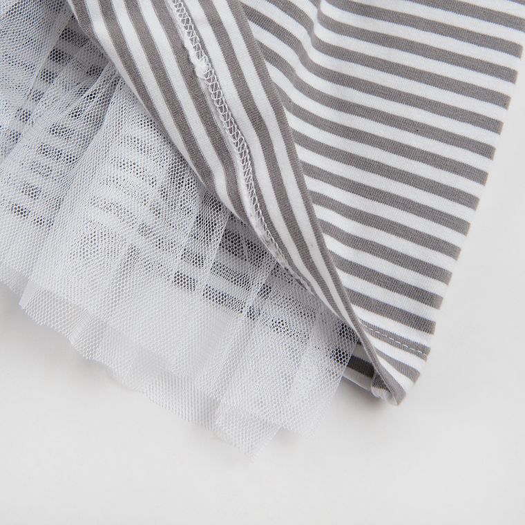 Cool Club, Komplet dziewczęcy, Sukienka z krótkim rękawem, Opaska, Legginsy, mix, Świnka Peppa