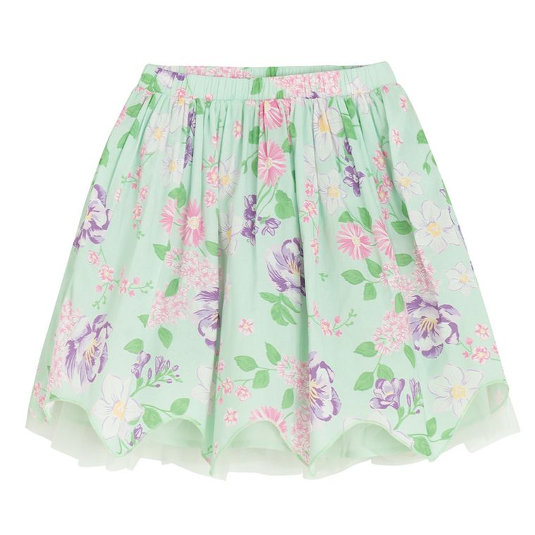 Cool Club, Komplet dziewczęcy, T-shirt dziewczęcy, Spódnica, mix