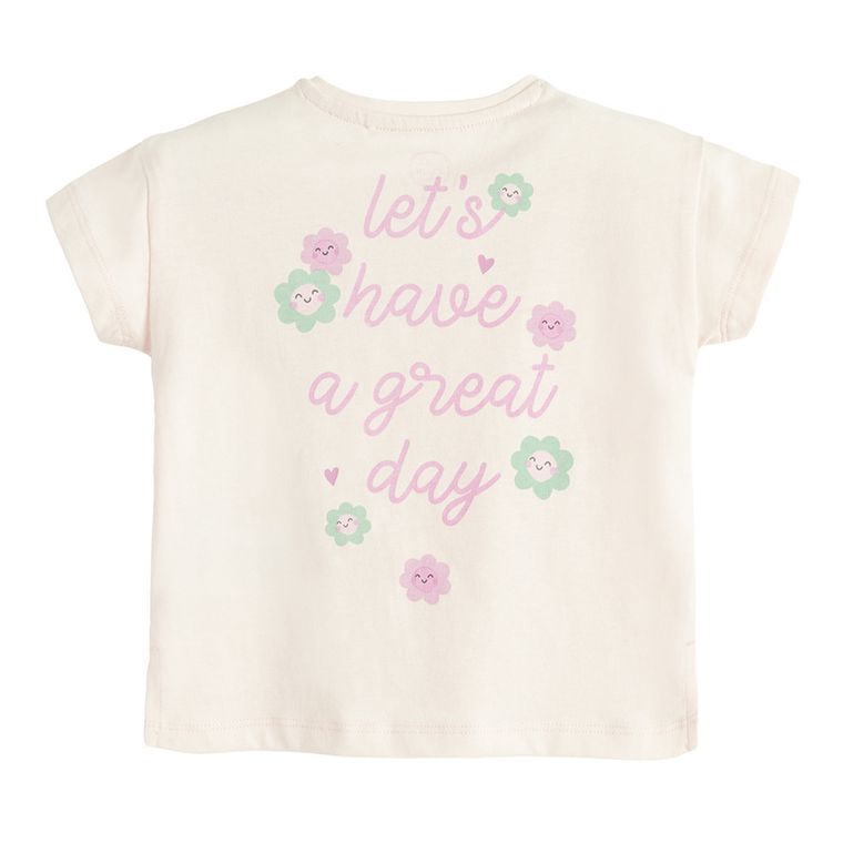 Cool Club, Komplet dziewczęcy, T-shirt, Legginsy 3/4, mix