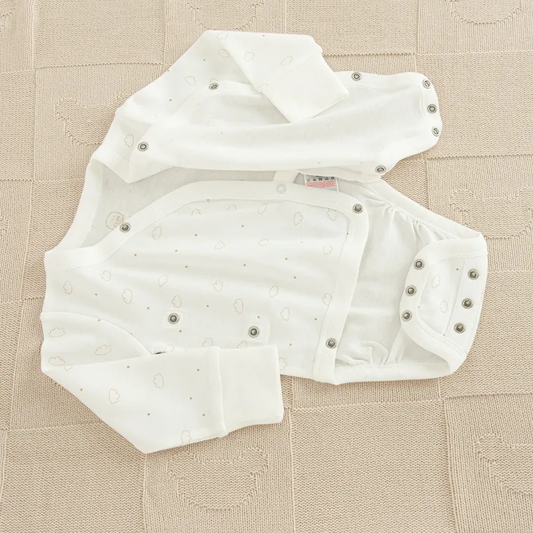 Cool Club, Komplet niemowlęcy, Body z długim rękawem, Półśpiochy, biały