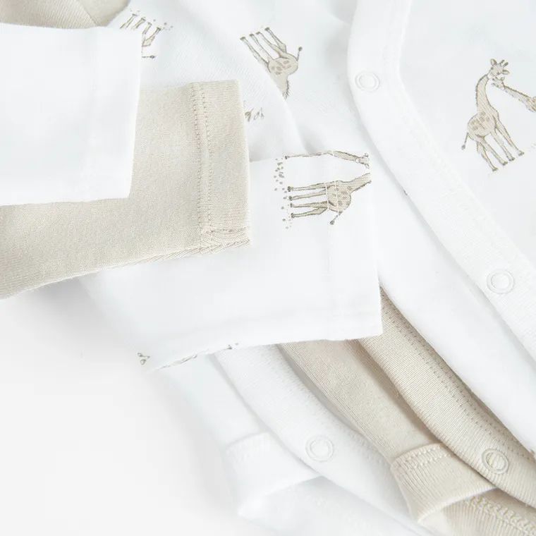 Cool Club, Komplet niemowlęcy, Body z długim rękawem, Półśpiochy, mix, zestaw. 3 szt.