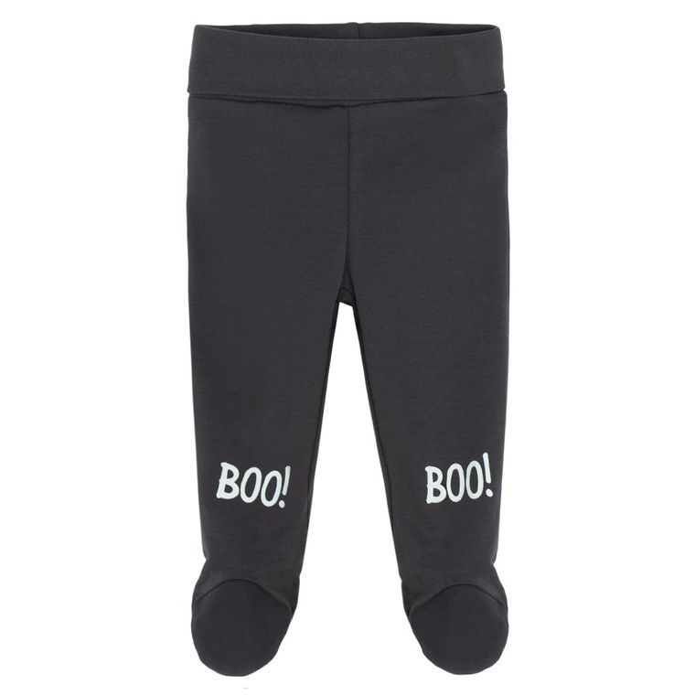 Cool Club, Komplet niemowlęcy, Body z długim rękawem, Półśpiochy, pomarańczowo-grafitowy