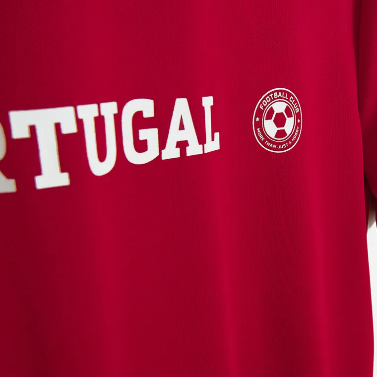 Cool Club, Komplet piłkarski chłopięcy, T-shirt, Szorty, czerwono-zielony