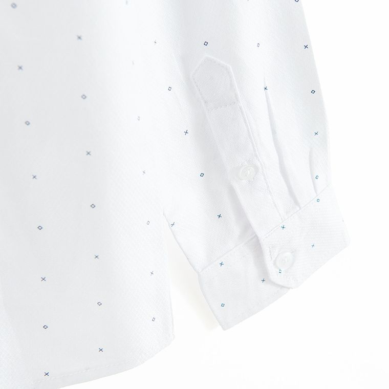 Cool Club, Koszula chłopięca z długim rękawem, biała