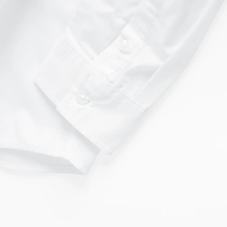 Cool Club, Koszula chłopięca z długim rękawem, biała