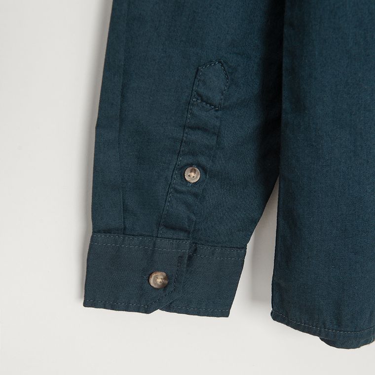 Cool Club, Koszula chłopięca z długim rękawem, granatowa