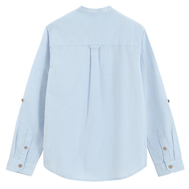 Cool Club, Koszula chłopięca z długim rękawem, niebieska