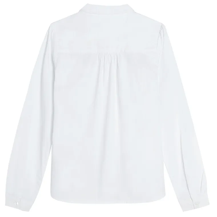 Cool Club, Koszula dziewczęca z długim rękawem, biała