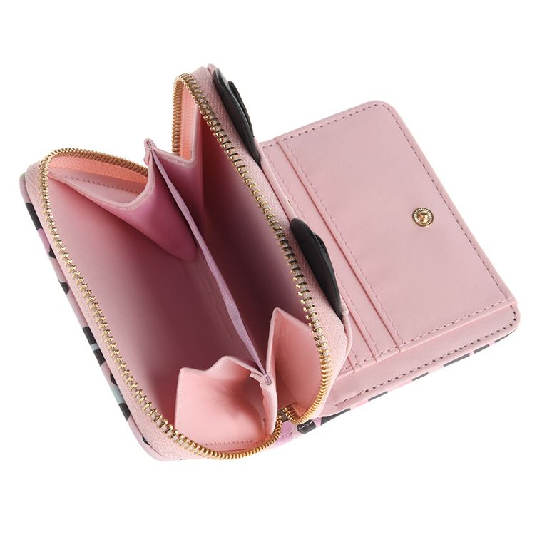 Cool Club, Kot panterka, portfel, różowy