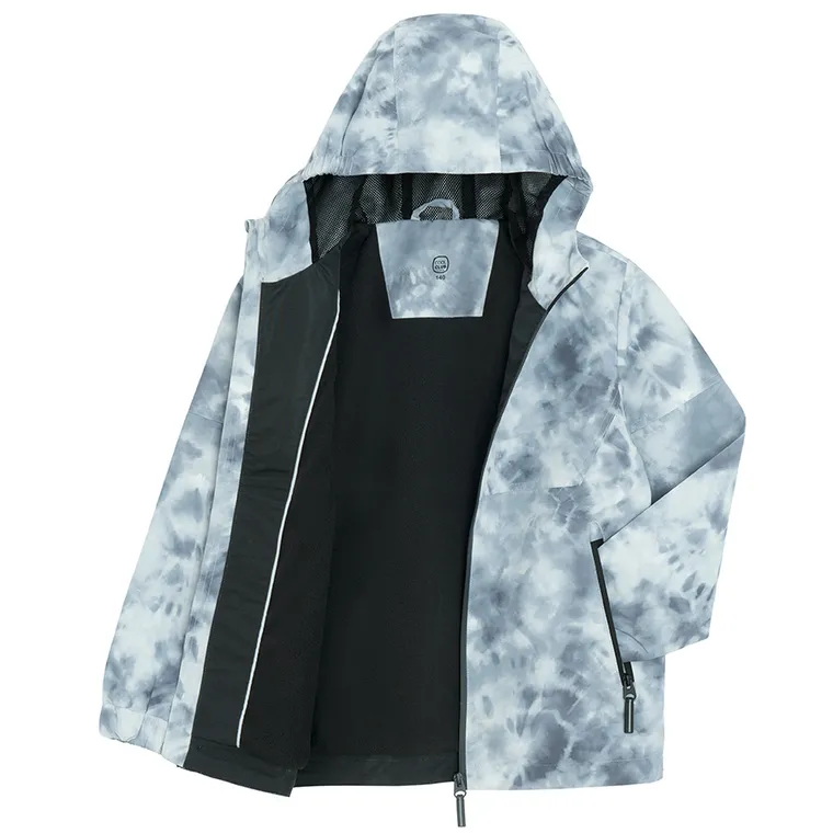 Cool Club, Kurtka chłopięca z kapturem, szara