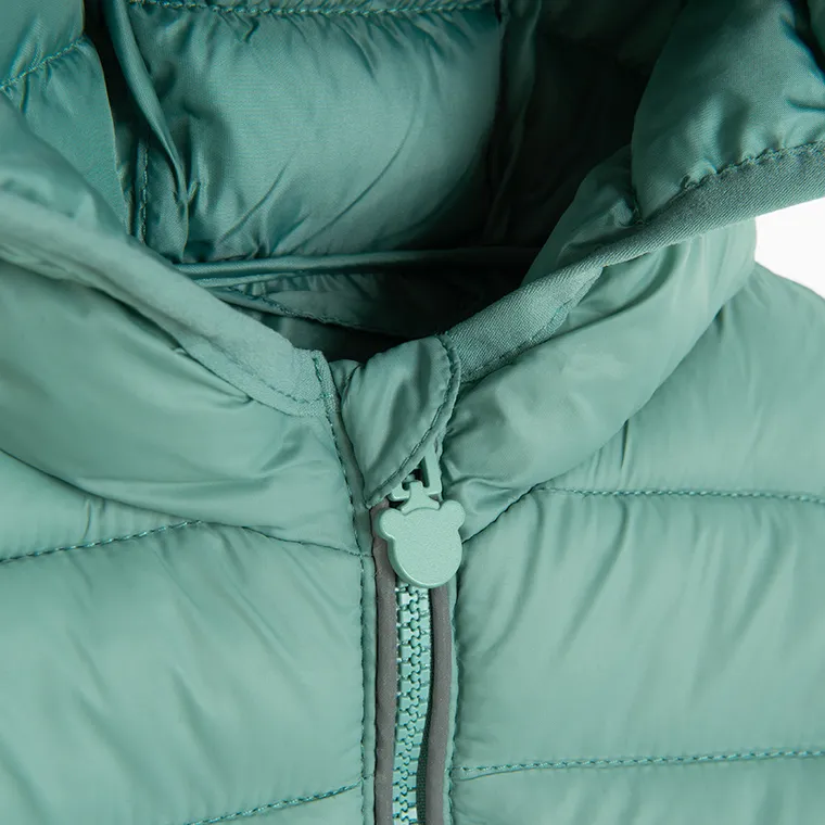 Cool Club, Kurtka chłopięca z kapturem, zielona