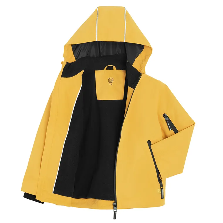 Cool Club, Kurtka chłopięca z kapturem, żółta