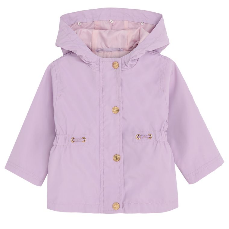 Cool Club, Kurtka dziewczęca z kapturem, 3w1, fioletowo-różowa