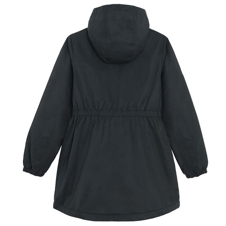 Cool Club, Kurtka dziewczęca z kapturem, czarna