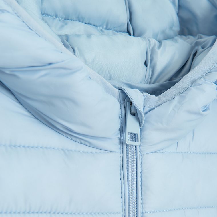 Cool Club, Kurtka dziewczęca z kapturem, niebieska