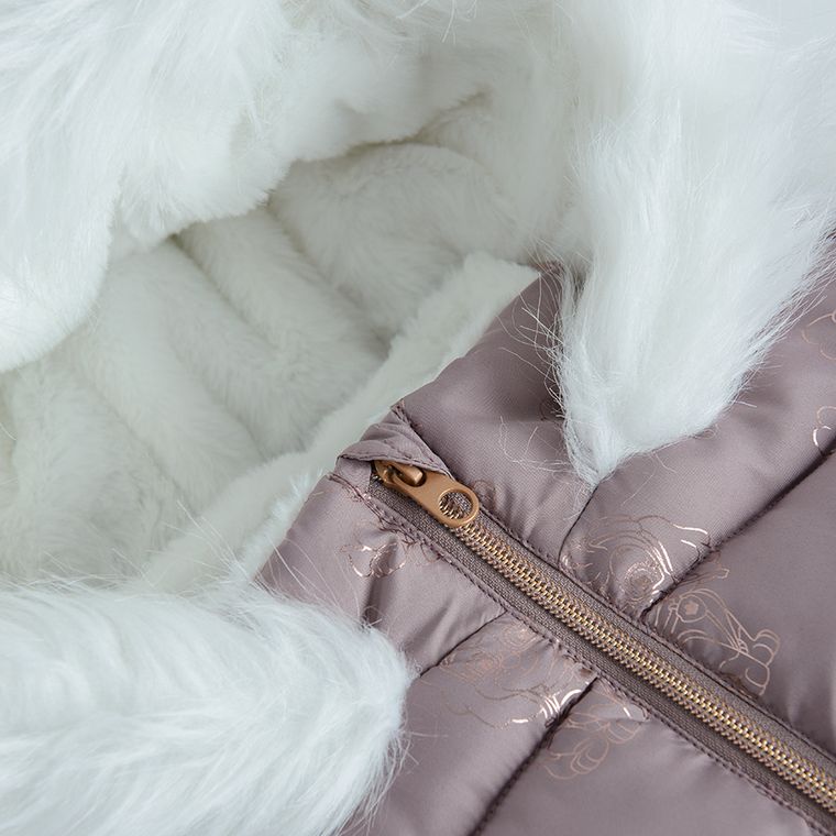 Cool Club, Kurtka dziewczęca z kapturem, ocieplana, fioletowa, Psi Patrol