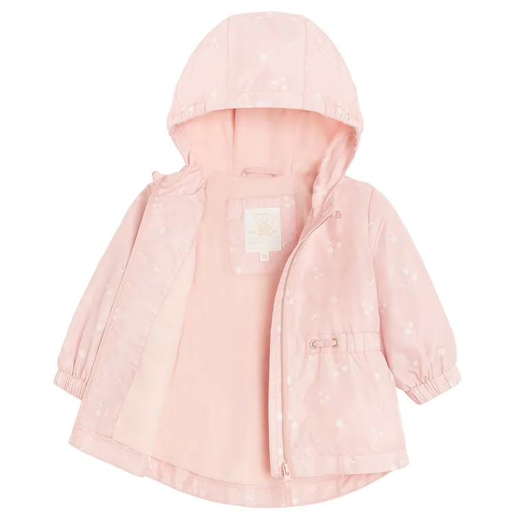 Cool Club, Kurtka dziewczęca z kapturem, różowa