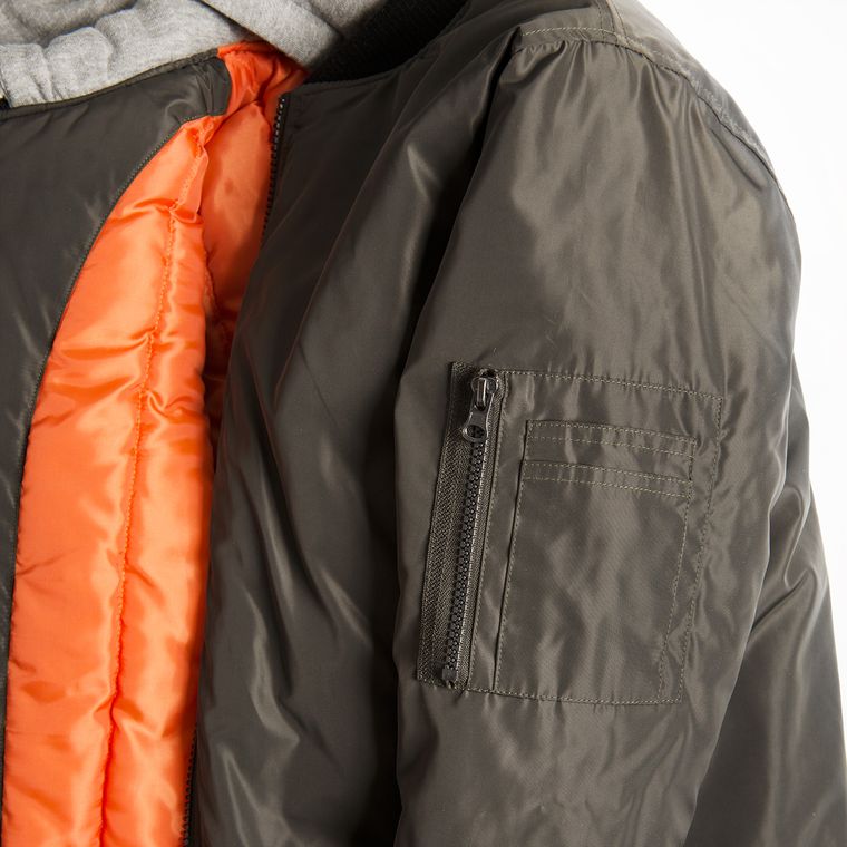 Cool Club, Kurtka jesienna chłopięca, bomberka z kapturem, zielona