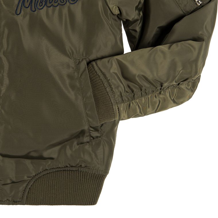 Cool Club, Kurtka jesienna dziewczęca, zielona, bomberka, Myszka Minnie